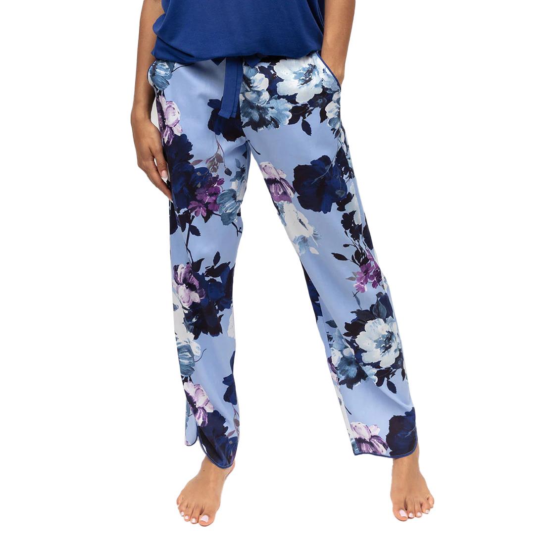 Cyberjammies Light Blue Floral Print Pyjama Pants